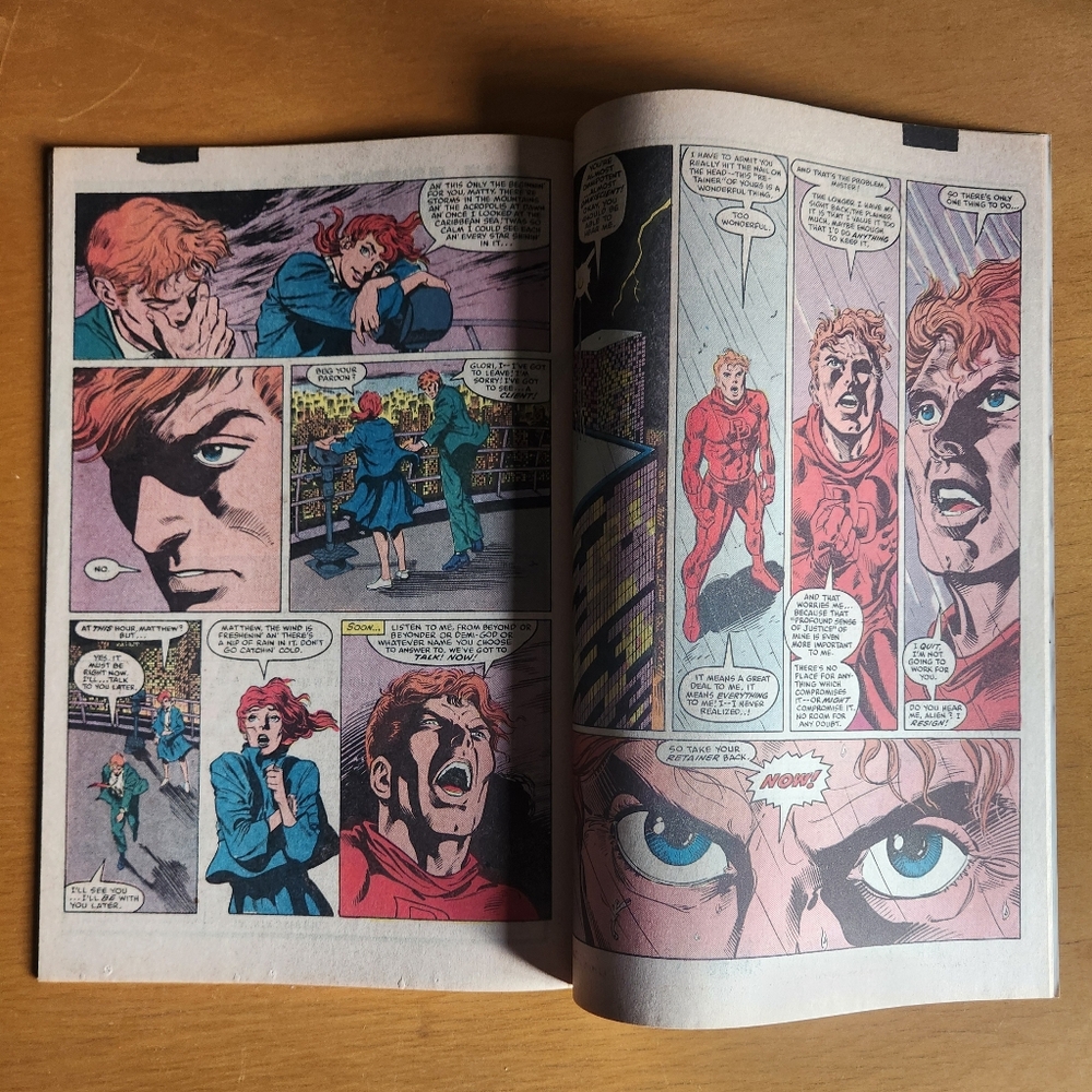 Daredevil #223 & #225, 1980s comic books (Lot of 2) - Picture 8 of 16